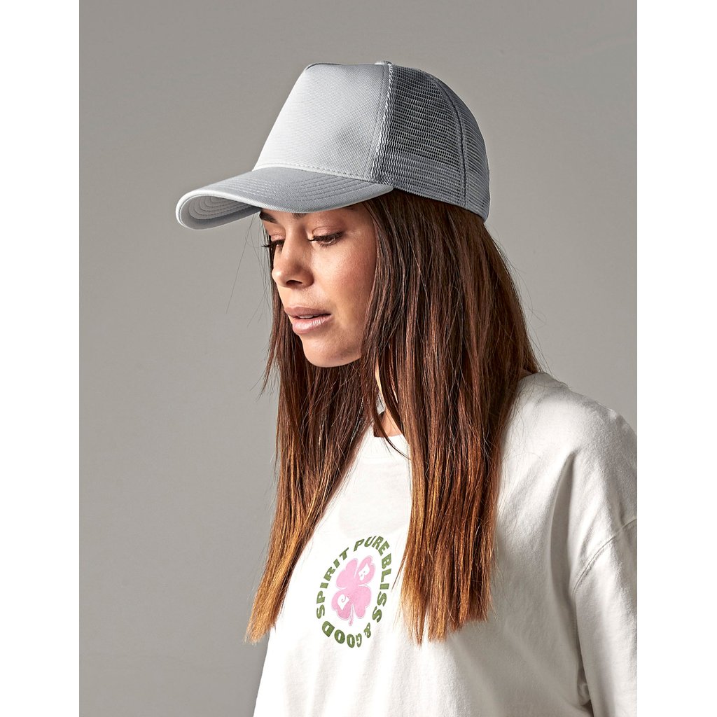 [CB642] Microknit Snapback Trucker