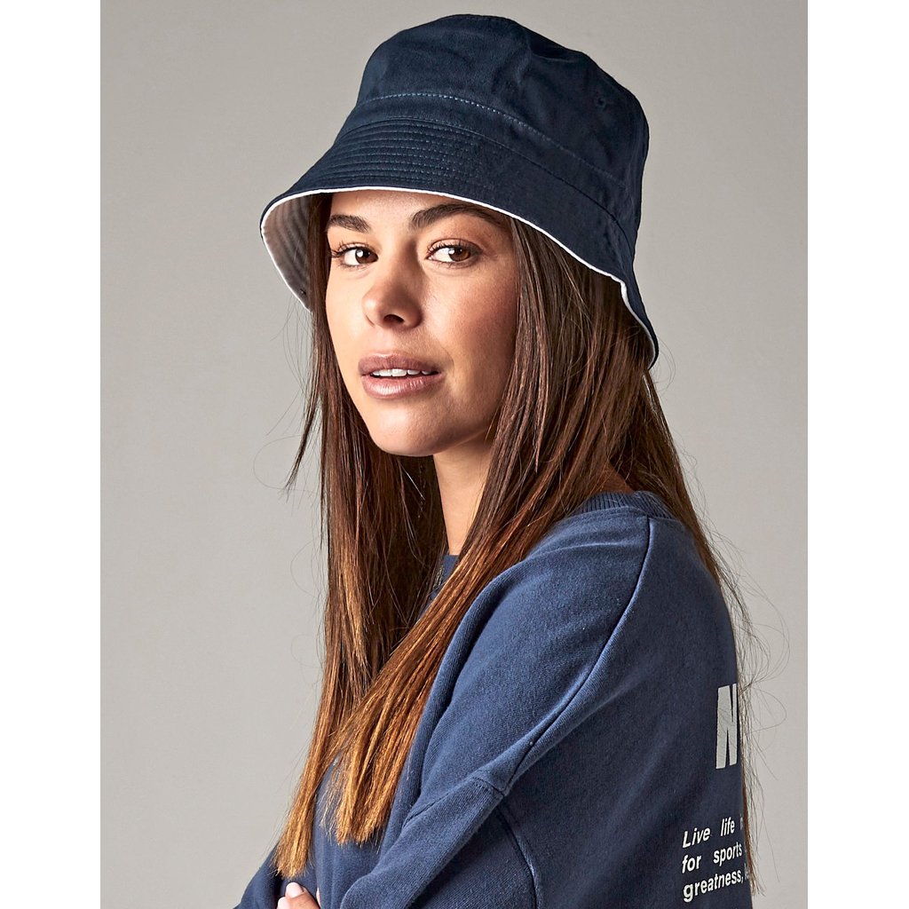 [CB686] Reversible Bucket Hat
