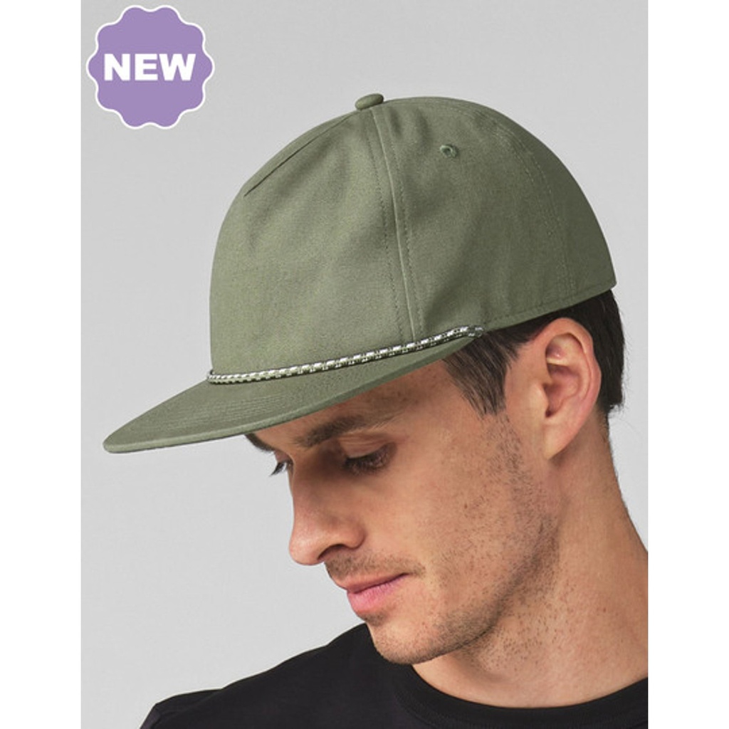 EarthAware® Organic Cotton 5 Panel Rope Cap [CB864N]