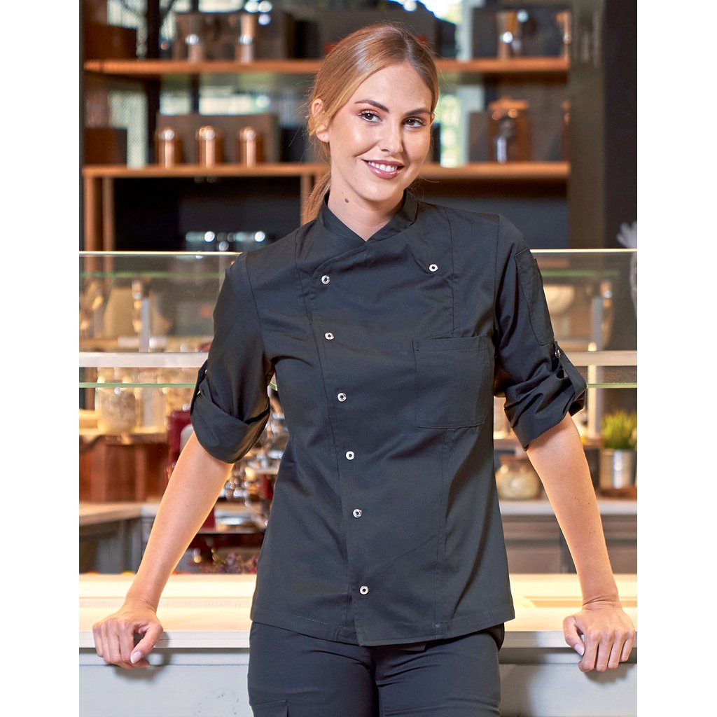 [CGW03105] Ladies´ Chef Jacket Turin GreeNature