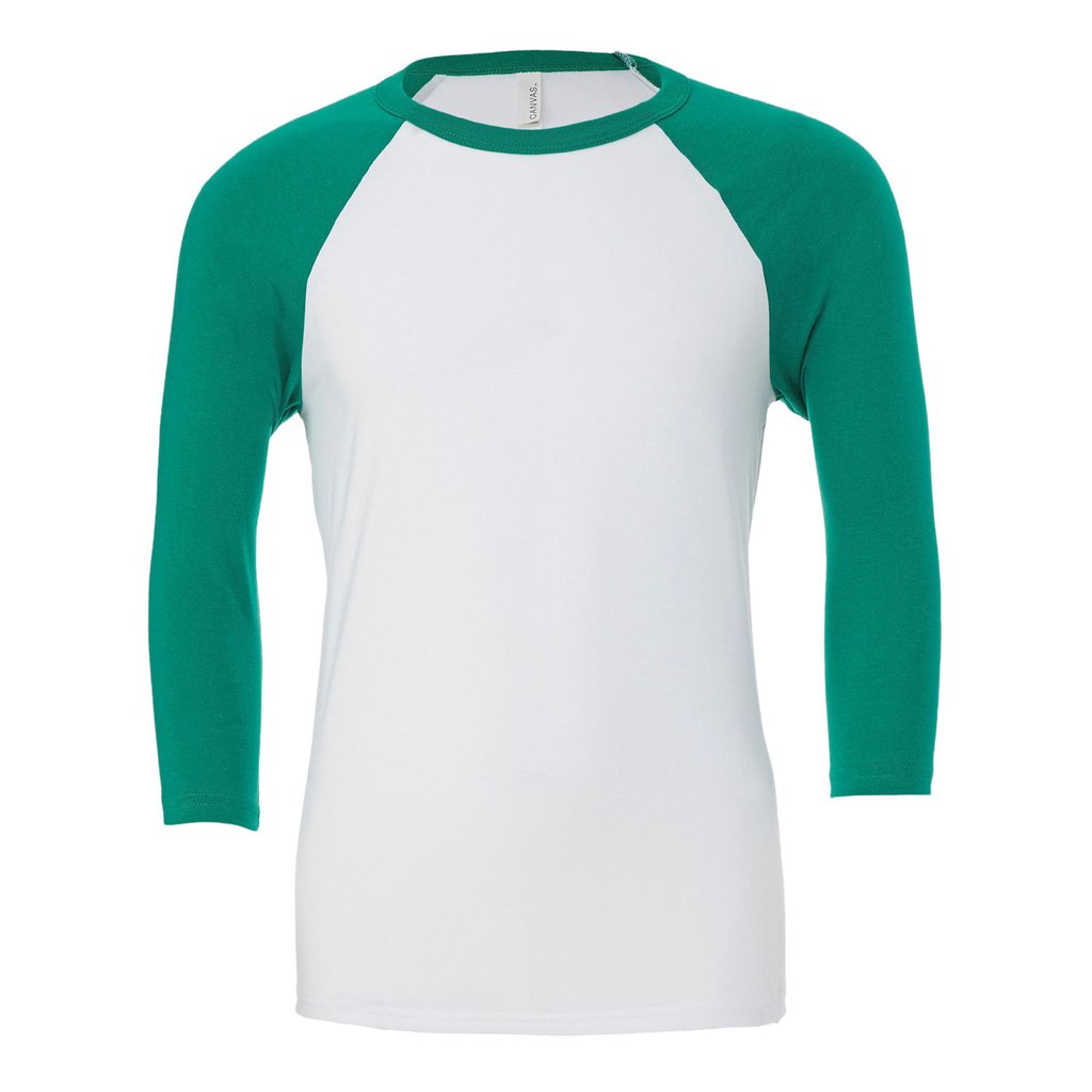 [CV3200] Unisex 3/4 Sleeve Baseball T-Shirt