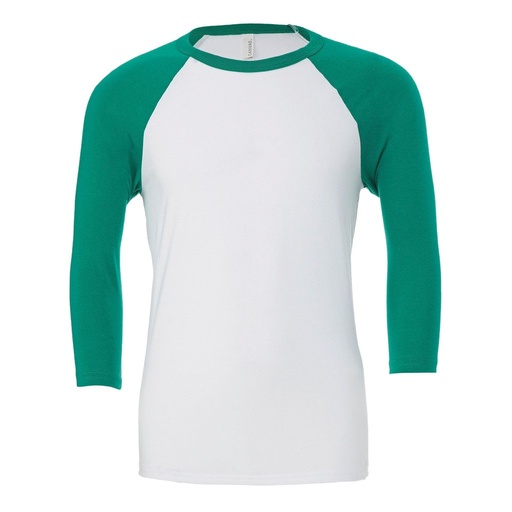 [CV3200] (3200) Unisex 3/4 Sleeve Baseball T-Shirt [CV3200]