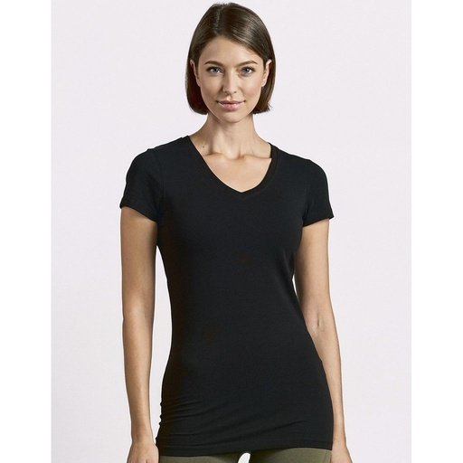 [E3087] (3087) Women´s Slim Fit V-Neck-T Long [E3087]