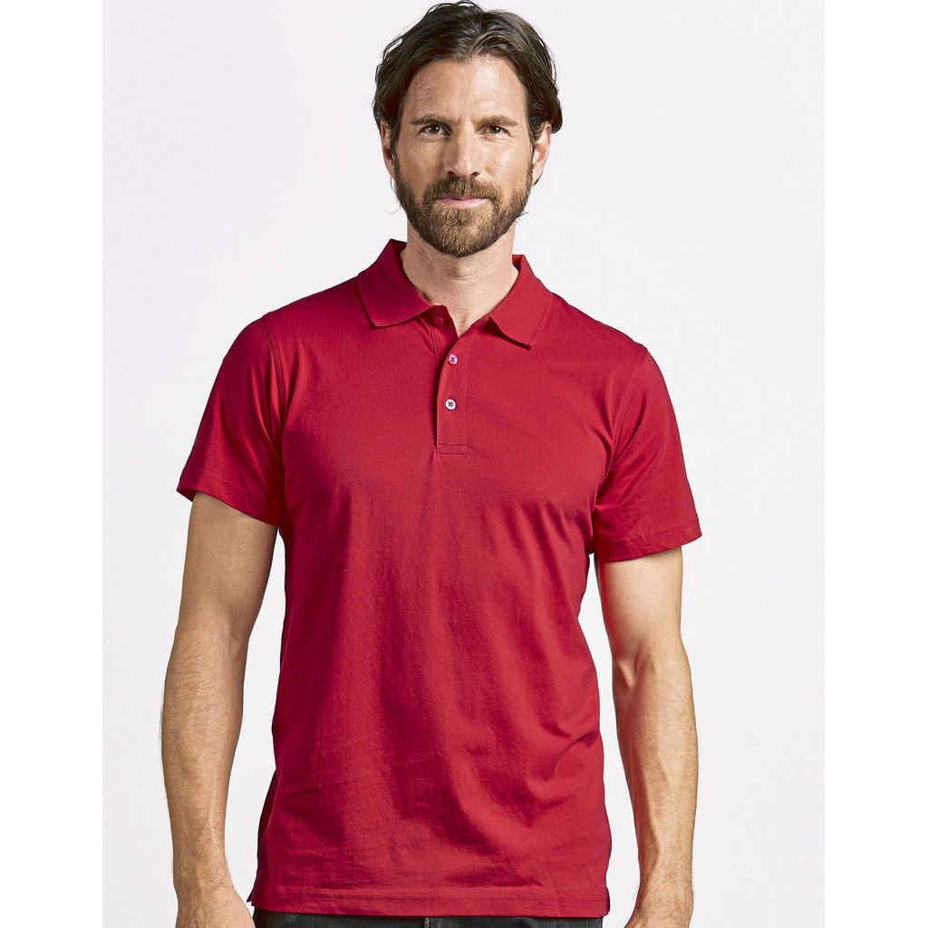 [E4020] Men´s Jersey Polo