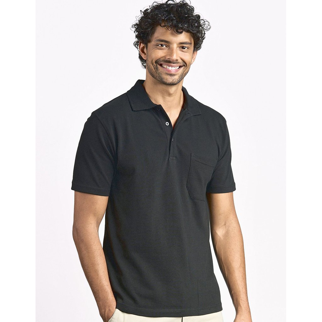 [E4100] (4100) Men´s Heavy Polo Pocket [E4100]