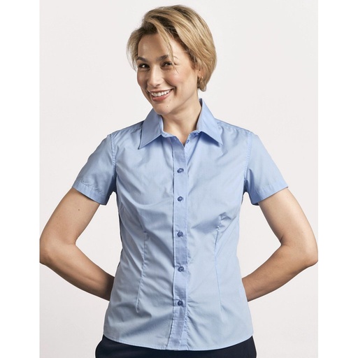 [E6305] (6305) Women´s Poplin Shirt Short Sleeve [E6305]