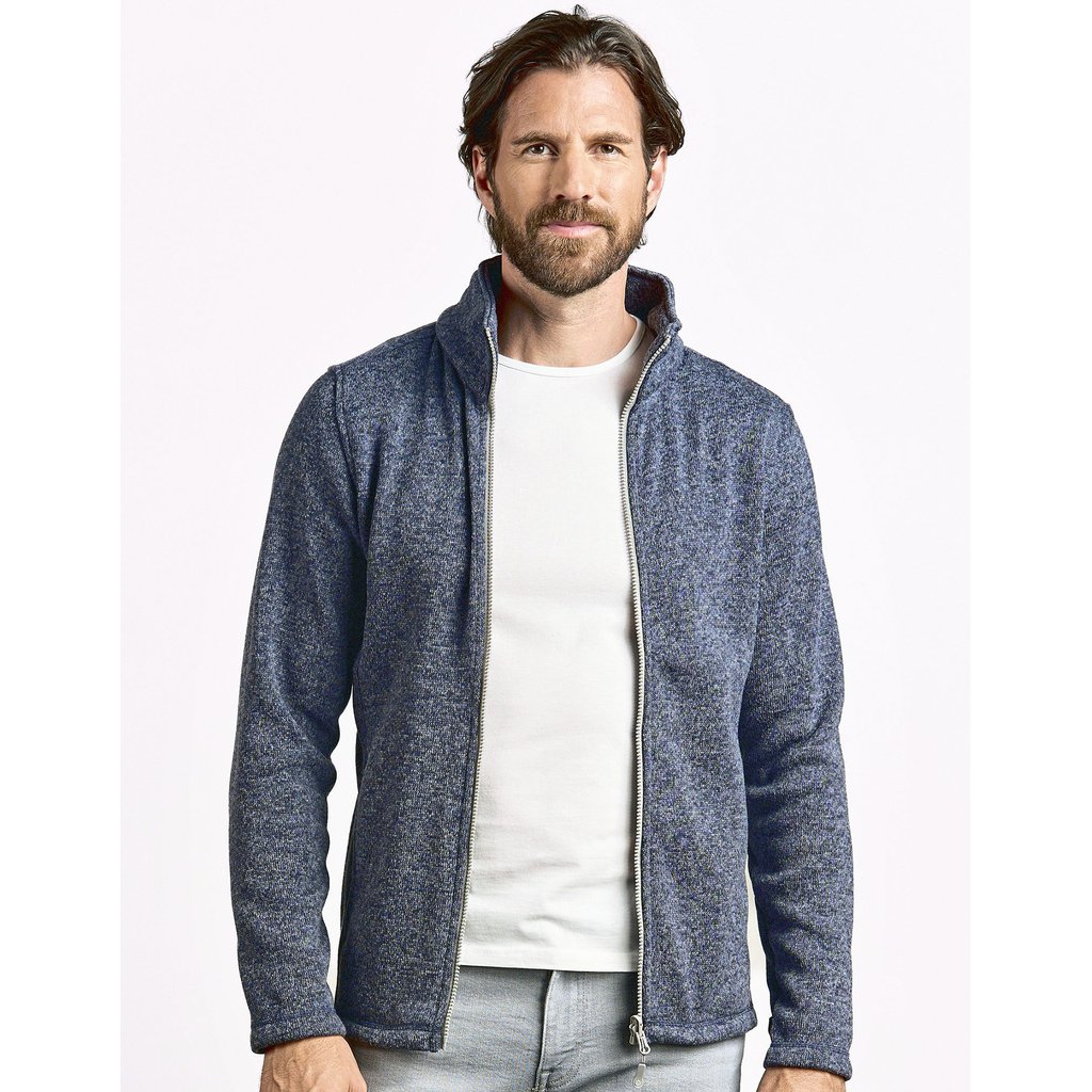 [E7720] Men´s Knit Fleece Jacket C+