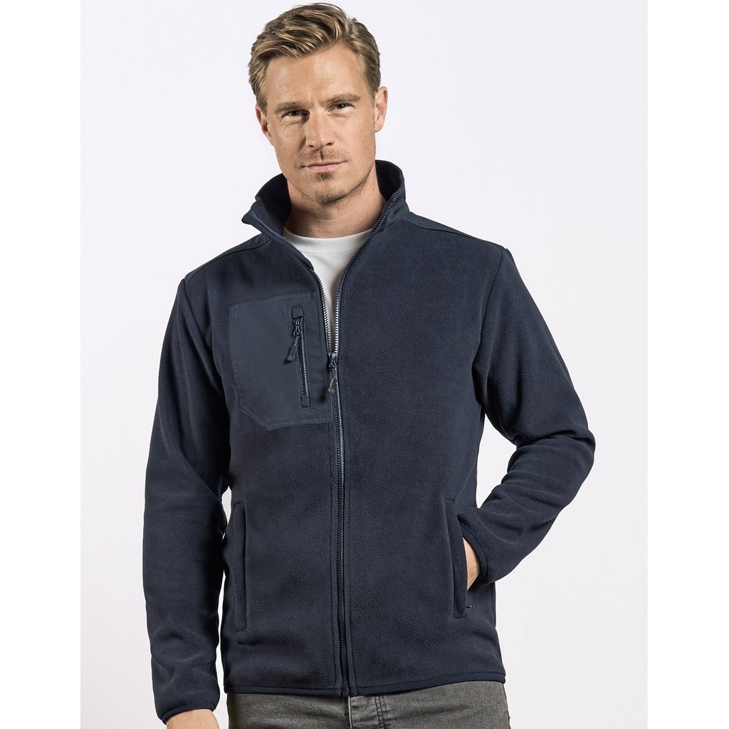 [E7950] Men´s Canvas Fleece Jacket