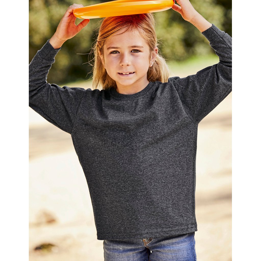 [F240K] Kids´ Valueweight Long Sleeve T