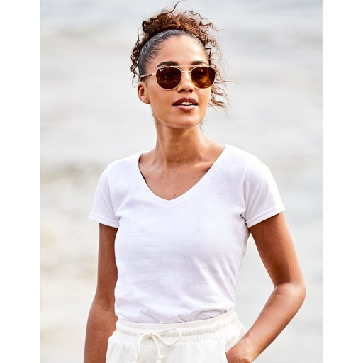 [F274] (61-444-0) Ladies´ Iconic 150 V Neck T [F274]