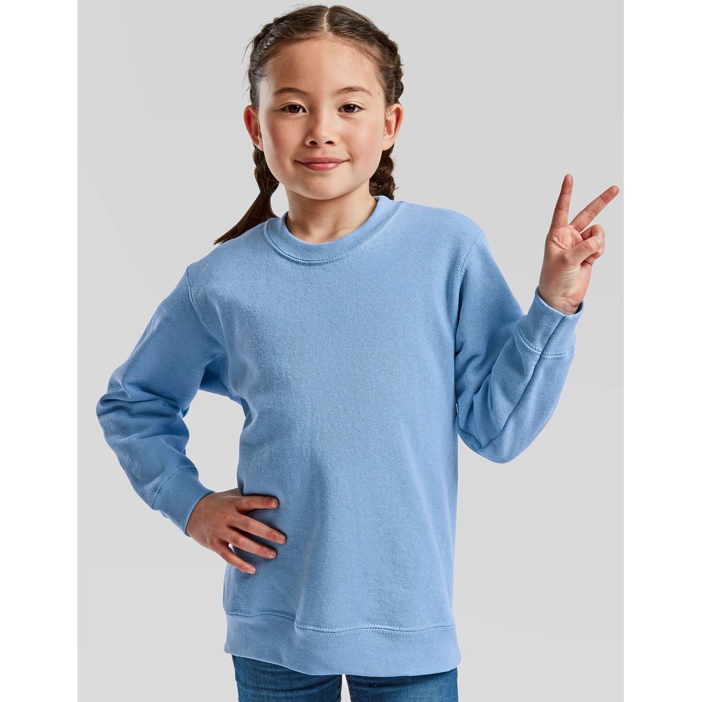 [F324NK] Kids´ Classic Set-In Sweat [F324NK]