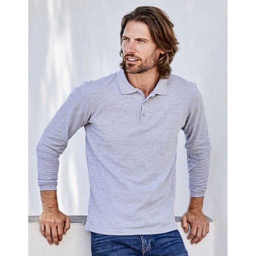 [F541N] (63-310-0) Premium Long Sleeve Polo [F541N]