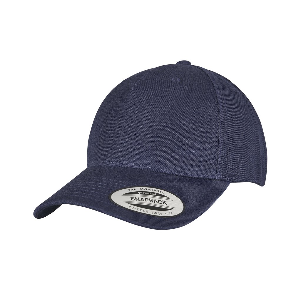 [FX5789M] (5789M) YP Classics 5-Panel Premium Curved Visor Snapback Cap