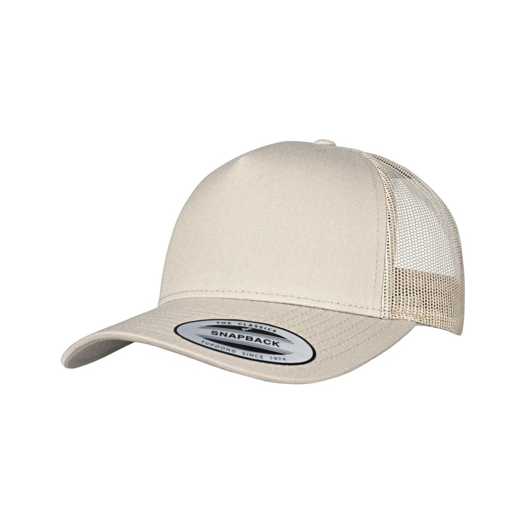 [FX6506] (6506) 5-Panel Retro Trucker Cap