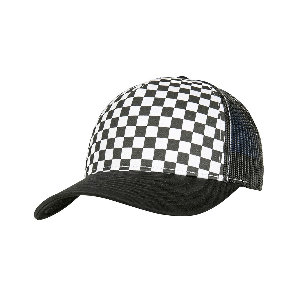 [FX6506CB] (6506CB) Checkerboard Retro Trucker