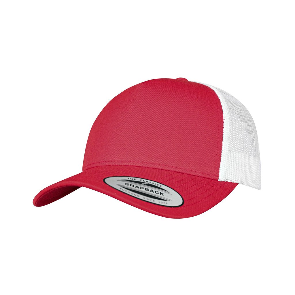 [FX6506T] (6506T) 5-Panel Retro Trucker 2-Tone Cap