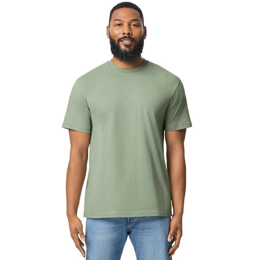 [G65ENLB0] (65ENLB0) Softstyle Midweight Adult No Label Enzyme Wash T-Shirt [G65ENLB0]