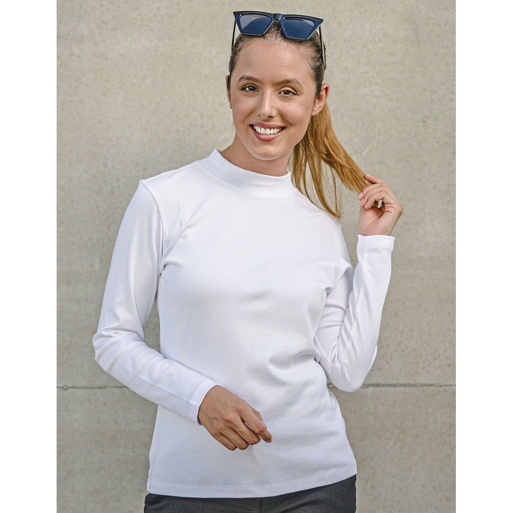 [HRM206] (206) Women´s Premium Highneck Longsleeve Tees