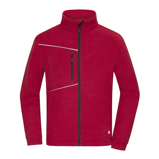 [JN1870] Fleece Jacket - Corduroy Look [JN1870]