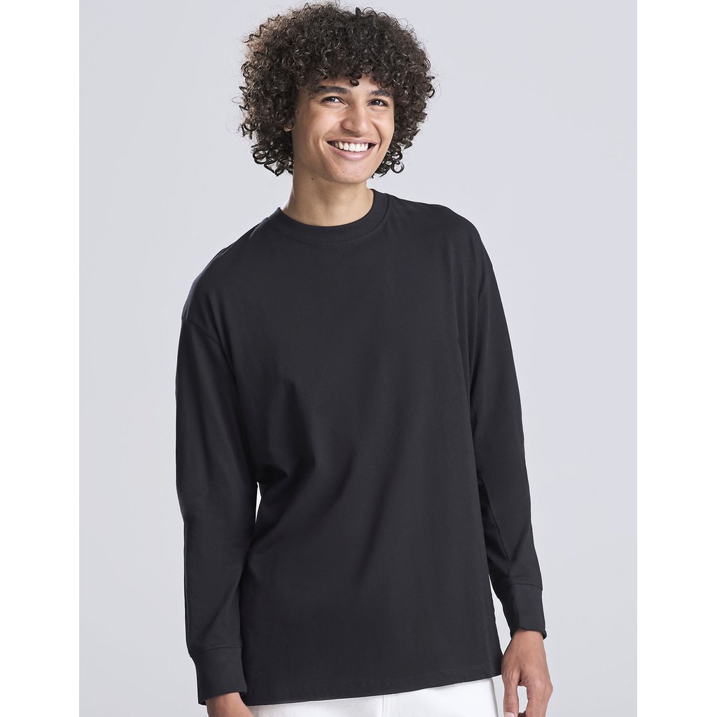 [JT019] (JT019) Oversize 100 Long Sleeve T