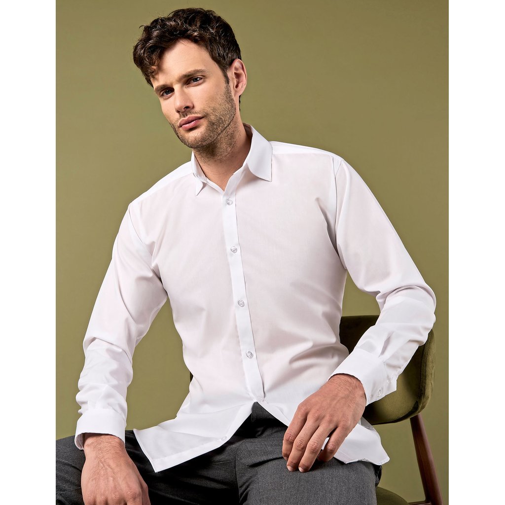 [K192] (KK192) Men´s Slim Fit Business Shirt Long Sleeve