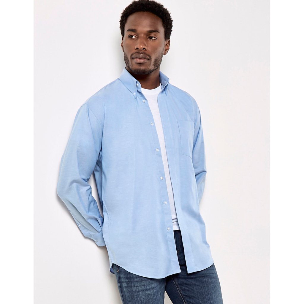 [K351] (KK351) Men´s Classic Fit Workwear Oxford Shirt Long Sleeve