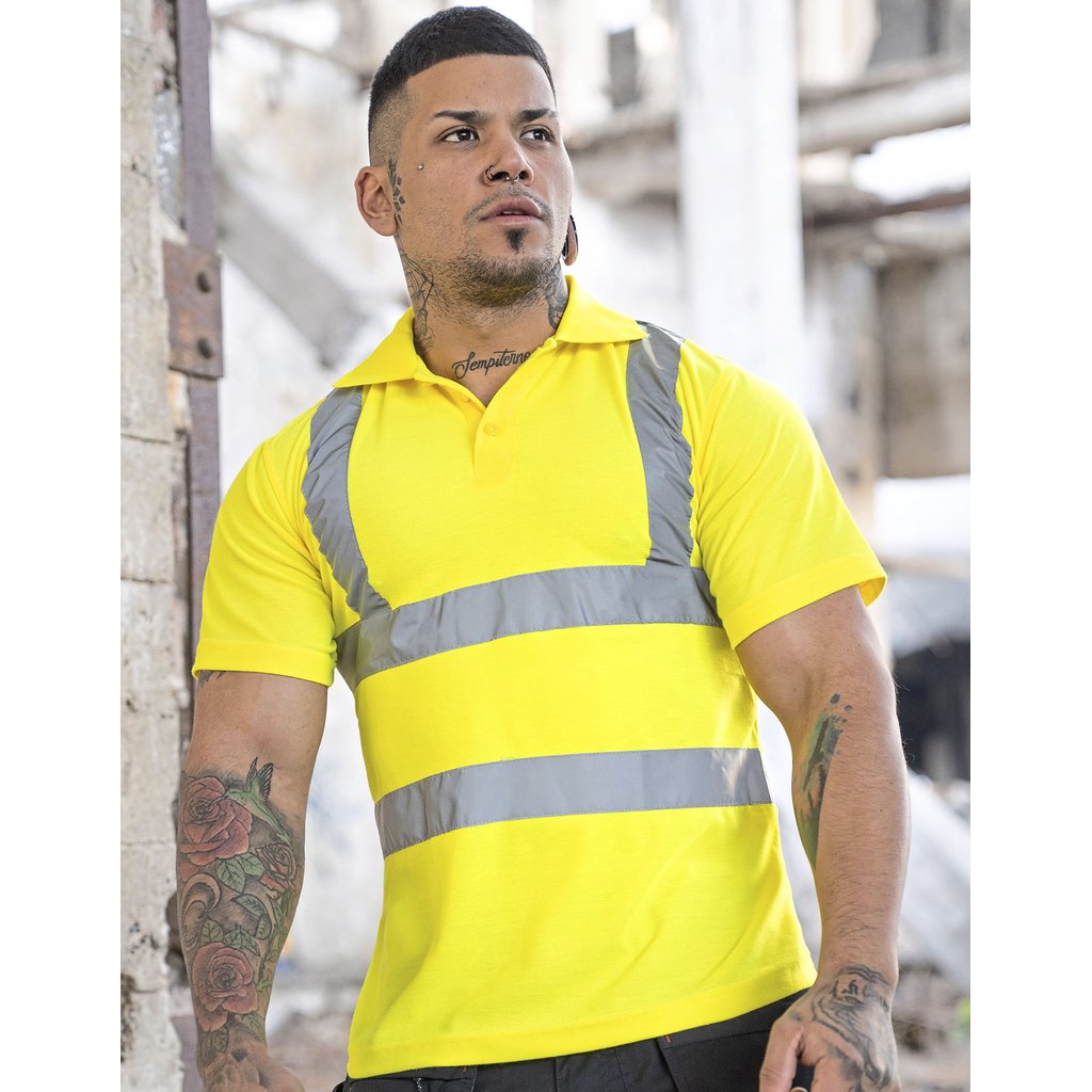 [KX070] (KXPOLO) Hi-Vis Basic Polo Shirt Liverpool