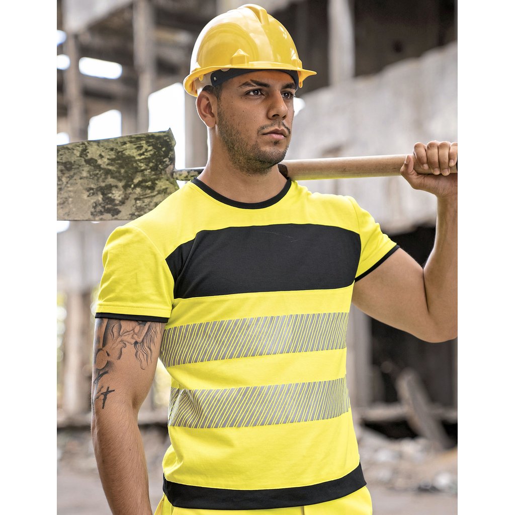 [KX1000] (EOST) EOS Hi-Vis Workwear T-Shirt With Printing Area