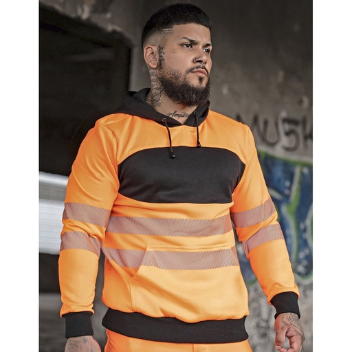[KX1002] (EOSHO) EOS Hi-Vis Workwear Hoody With Printing Area [KX1002]