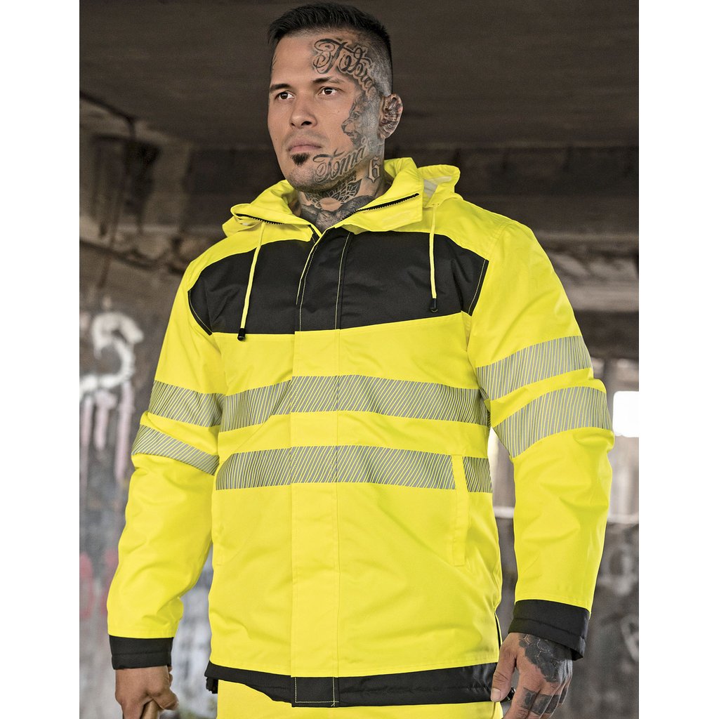 [KX1004] (EOSP) EOS Hi-Vis Workwear Parka With Printing Area [KX1004]