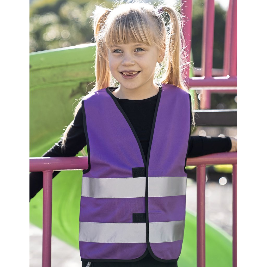 [KX100K] (KW100) Kids´ Hi-Vis Functional Safety Vest Aarhus [KX100K]