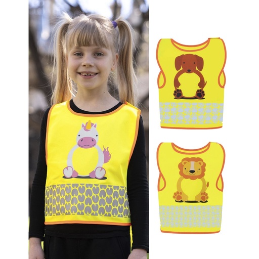 [KX119K] (FUN) Children's Safety Vest Funtastic Wildlife [KX119K]