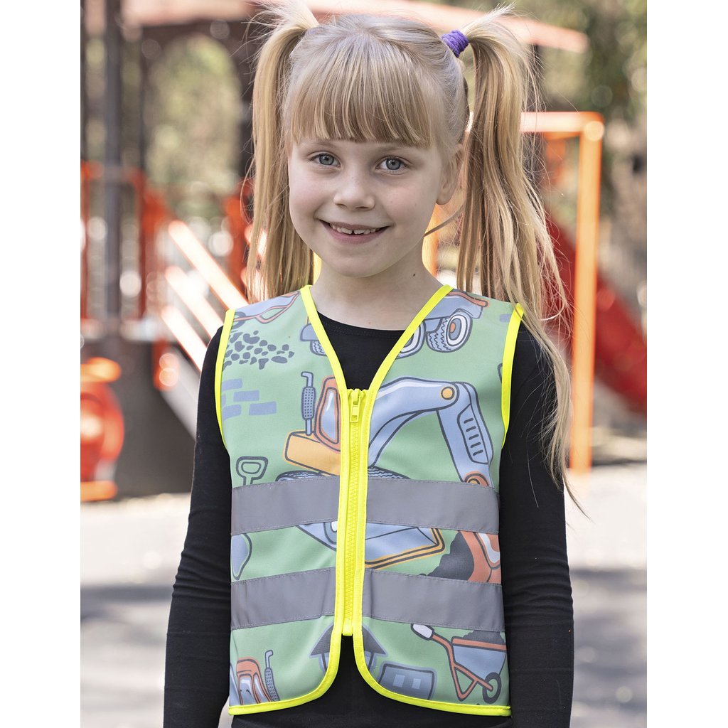 [KX125K] (ACTWOR) Children´s Safety Vest Action Working Heroes