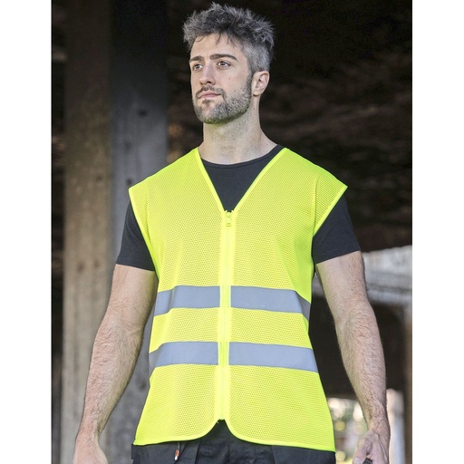 [KX169] (KXCMZ) Comfort Mesh Safety Vest Rhodes CO² Neutral [KX169]