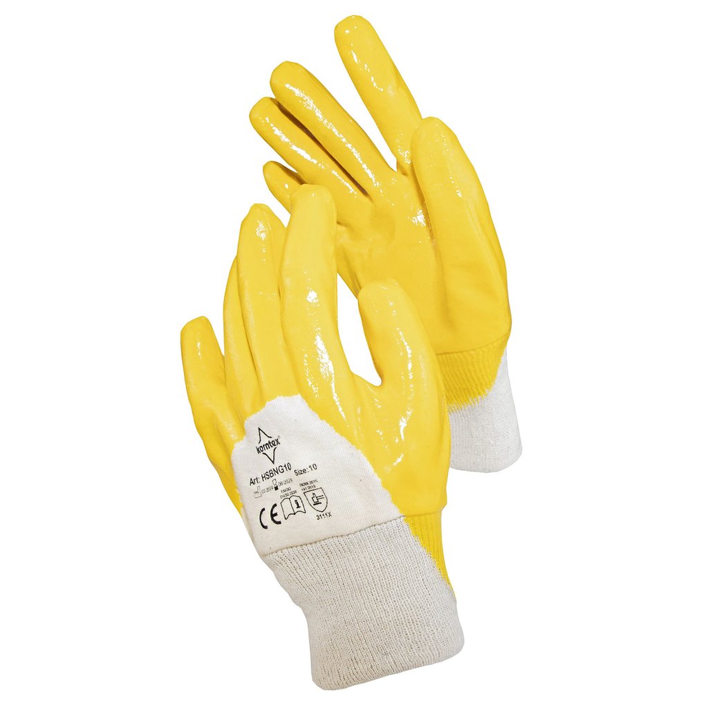 [KX171] (HSBN) Nitrile Coated Cotton Gloves Istanbul [KX171]