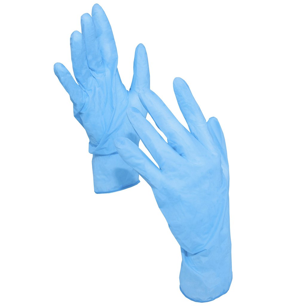 [KX172] (HSEN) Disposable Nitrile Gloves Kars (Pack of 100)
