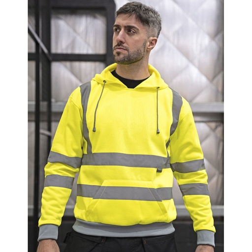 [KX421] (KXHO) Hi-Vis Workwear Hoody Cork [KX421]