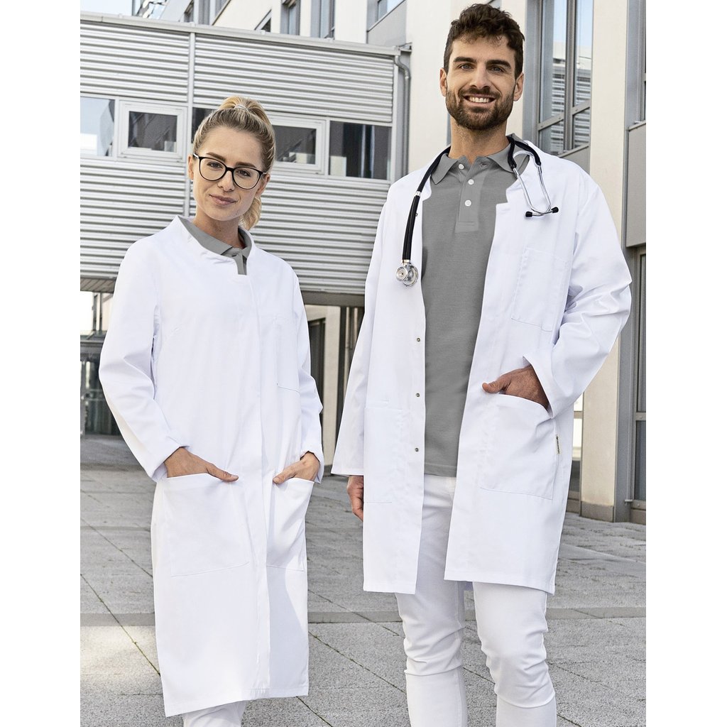 [KY165] (MF 4) Ladies Workcoat Modern-Shape Stand-Up collar