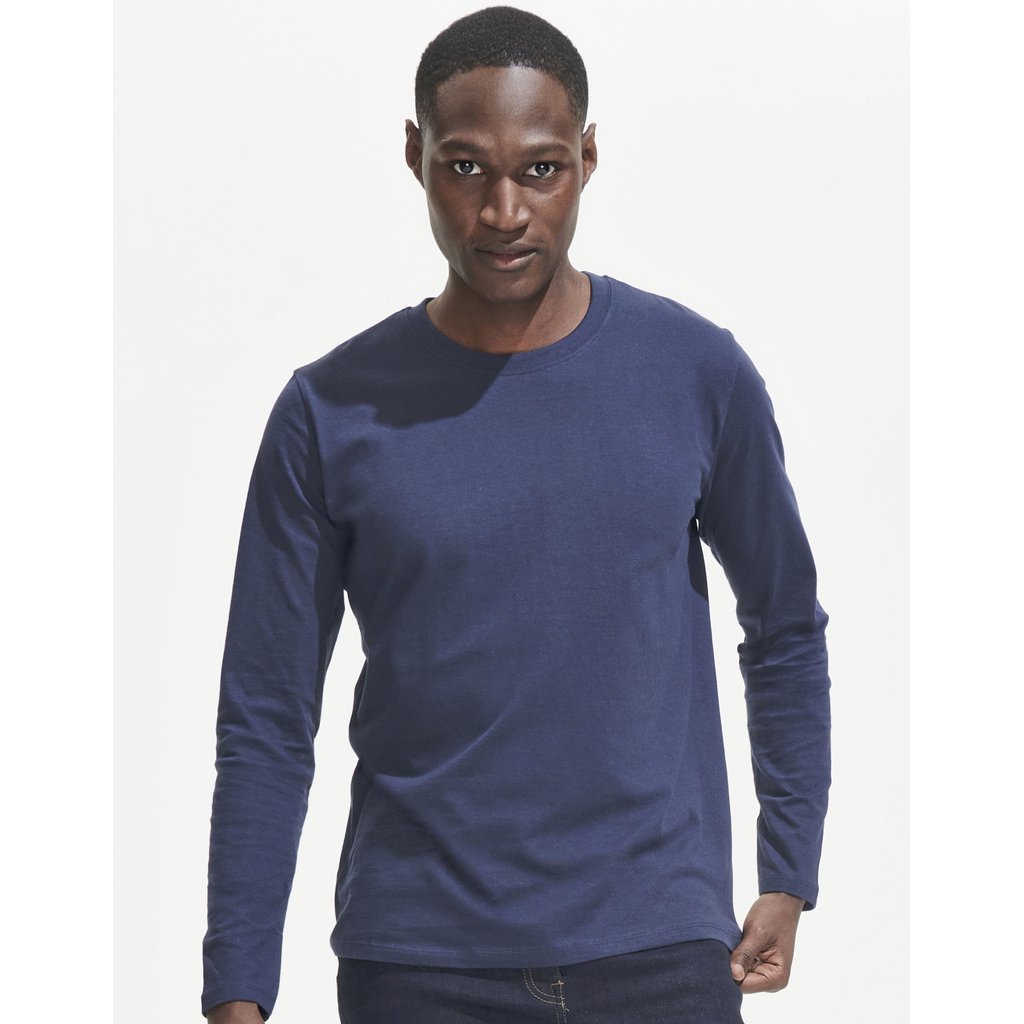 [L02074] (02074) Men´s Long Sleeve T-Shirt Imperial