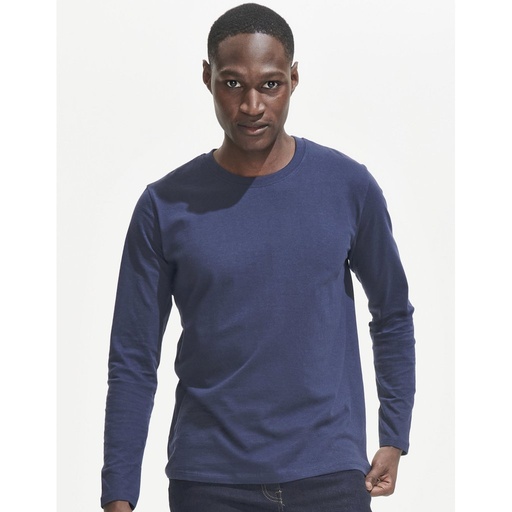 [L02074] (02074) Men´s Long Sleeve T-Shirt Imperial [L02074]