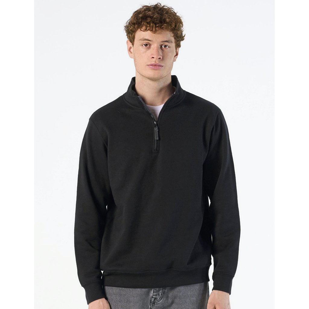 [L02088] (02088) Men´s Zip High Collar Sweatshirt Stan
