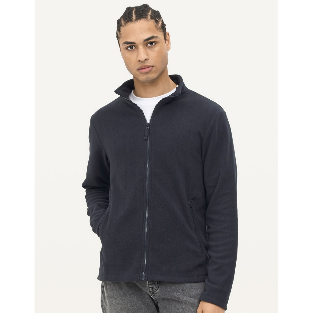 [L02093] (02093) Men´s Plain Fleece Jacket Norman