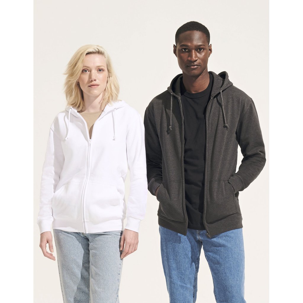 [L03812] (03812) Unisex Full-Zip Hoodie Carter
