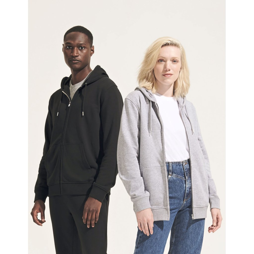 [L04237] (04237) Unisex Full-Zip Hoodie Calipso