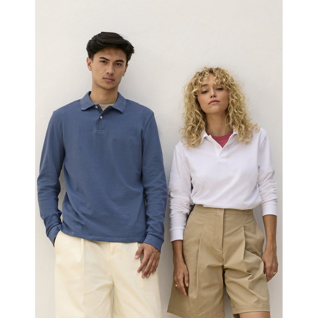 [L04441] (04441) Unisex Pacific Polo Shirt Longsleeve