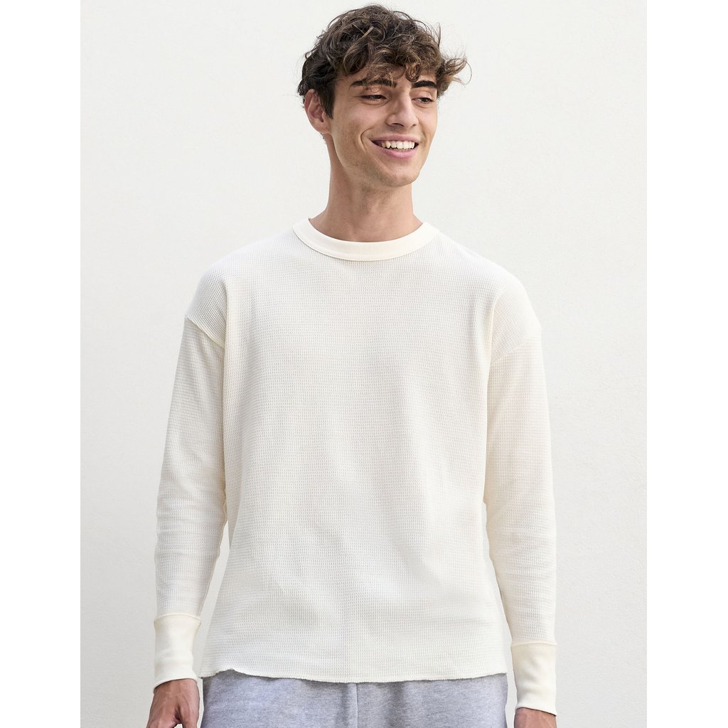 [L04453] (04453) Unisex Embossed Thermal T-Shirt