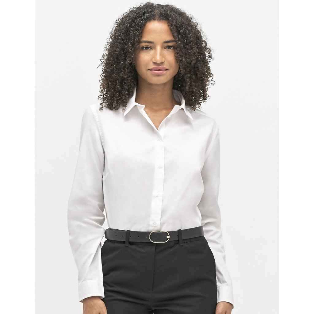 [L04771] (04771) Women´s Poplin Shirt Long Sleeve Bailey [L04771]