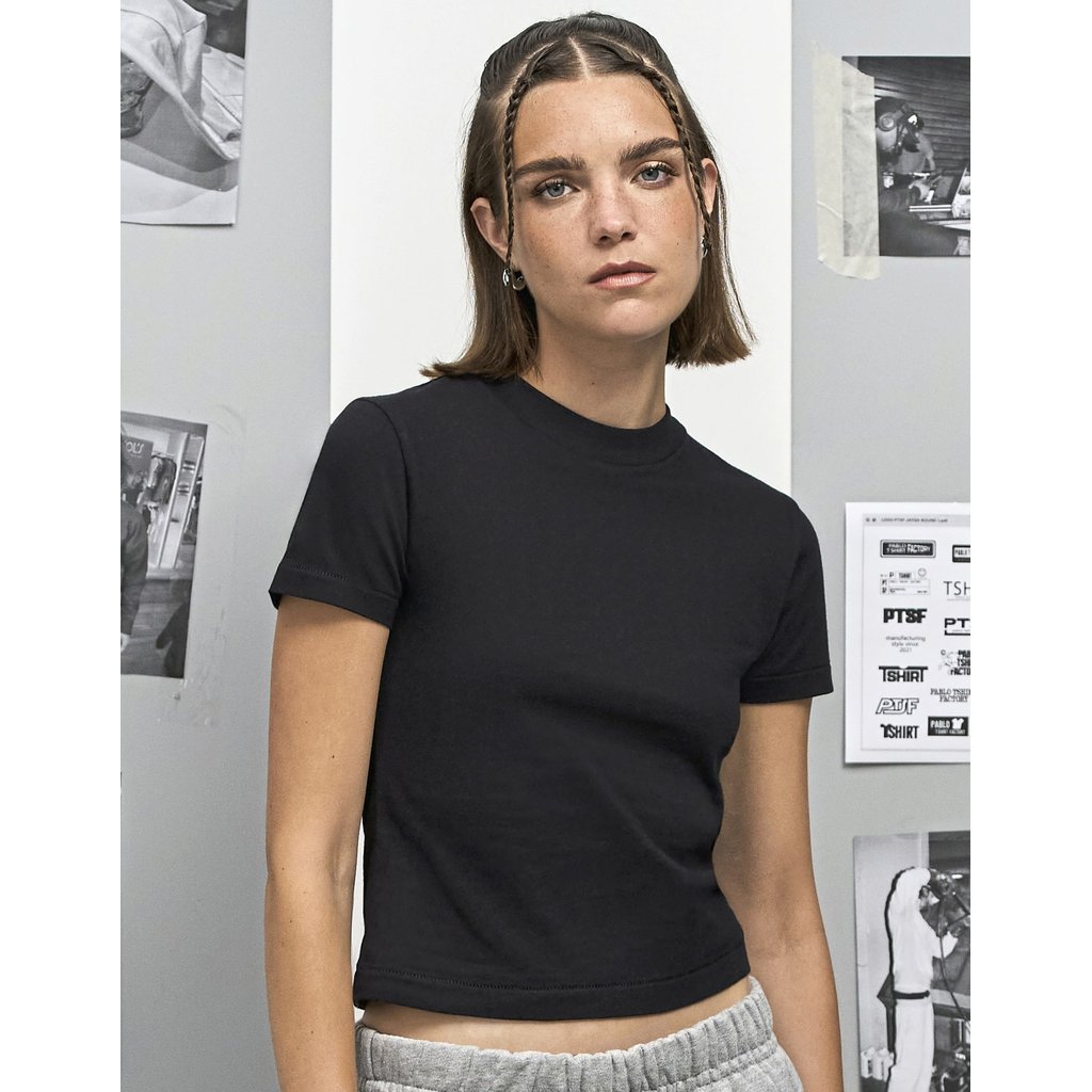 [L04811] (04811) Women´s Cropped T-Shirt Lilia