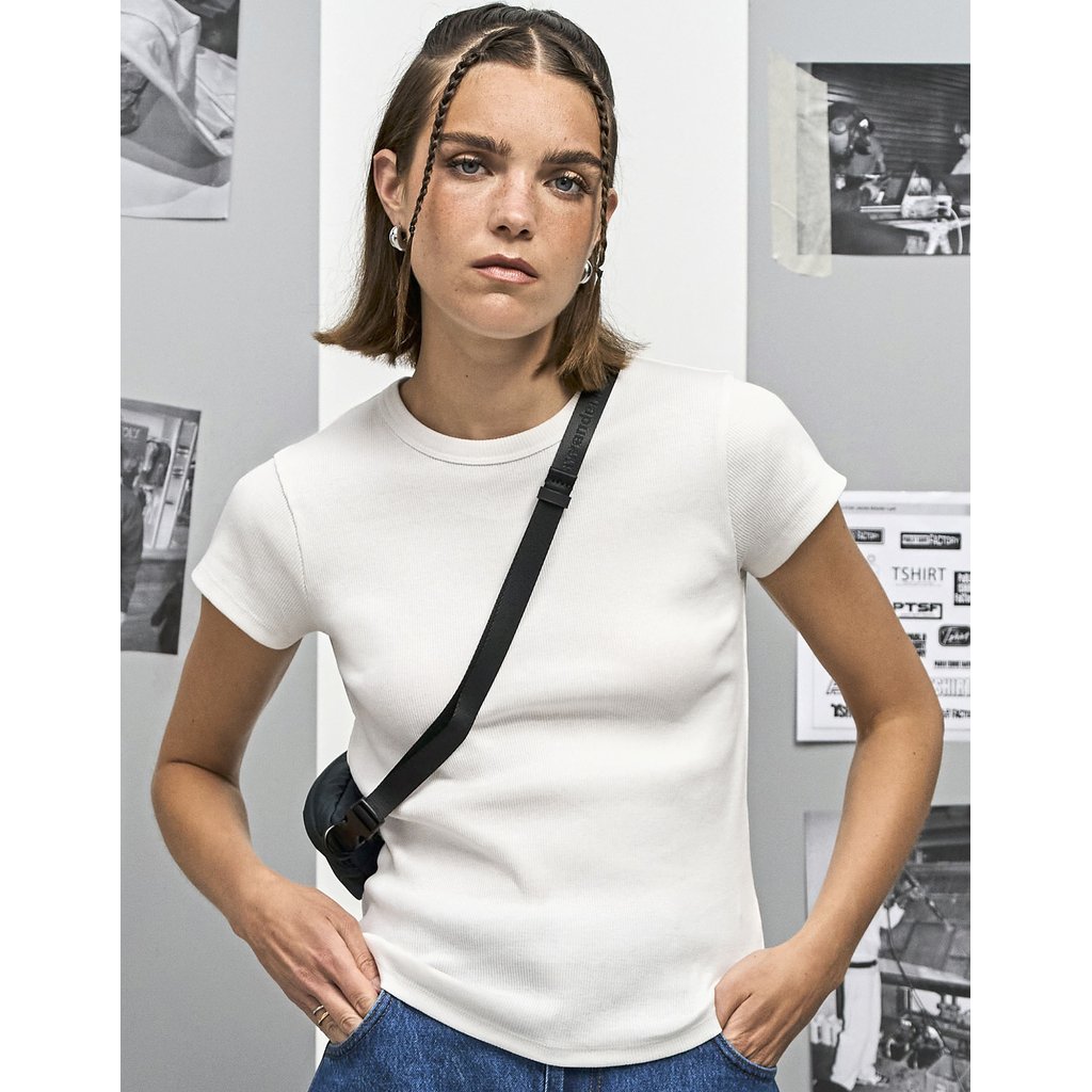 [L04814] (04814) Women´s Ribbed T-Shirt Sara
