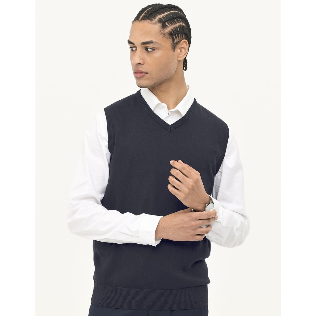 [L412] (00591) Unisex Sleeveless Sweater Gentlemen